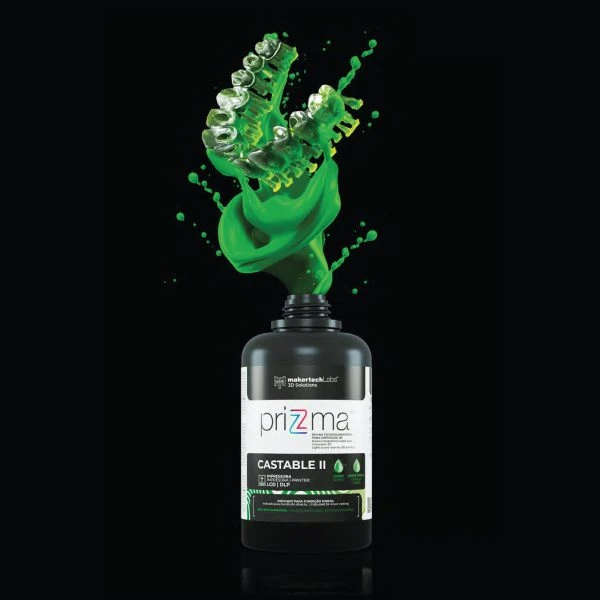 Resina 3D Castable II - Verde opaca DLP/LCD (250 gr) - Image 2