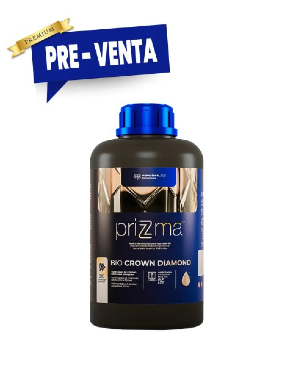 Resina PriZma 3D Bio Crown Diamond (300g)