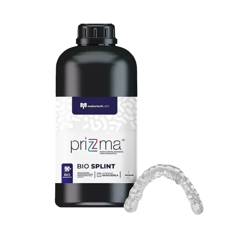 IMPRESION 3D – RESINA PRIZMA 3D BIO SPLINT TRANSPARENTE 500GR – UND