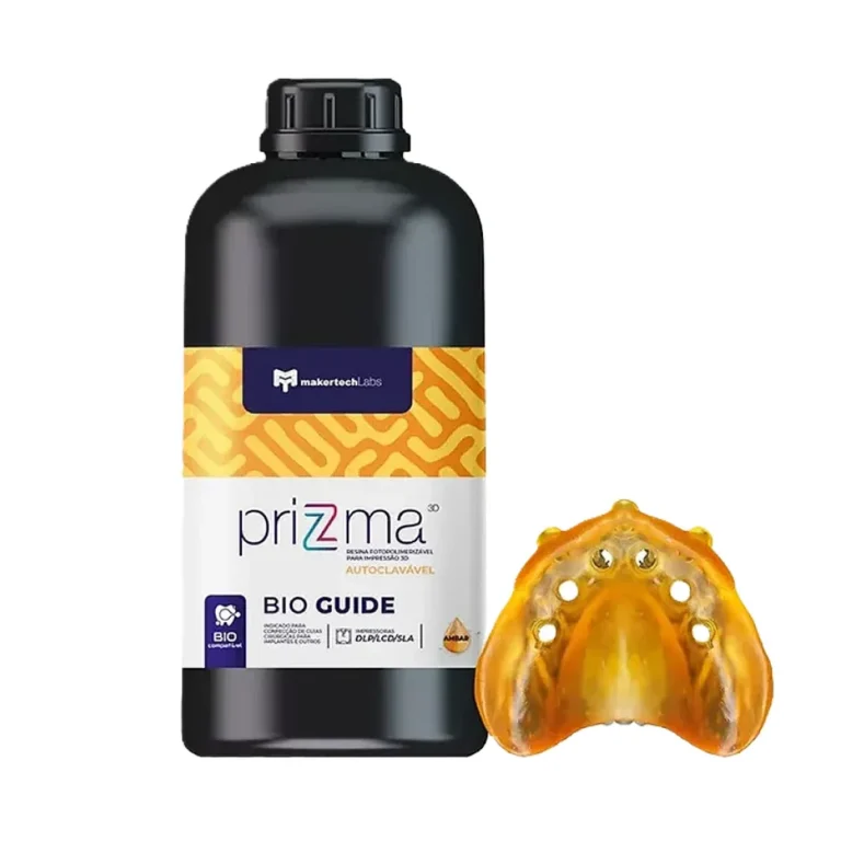 IMPRESION 3D – RESINA PRIZMA 3D BIO GUIDE AMBAR AUTOCLAVABLE 1KG – UND
