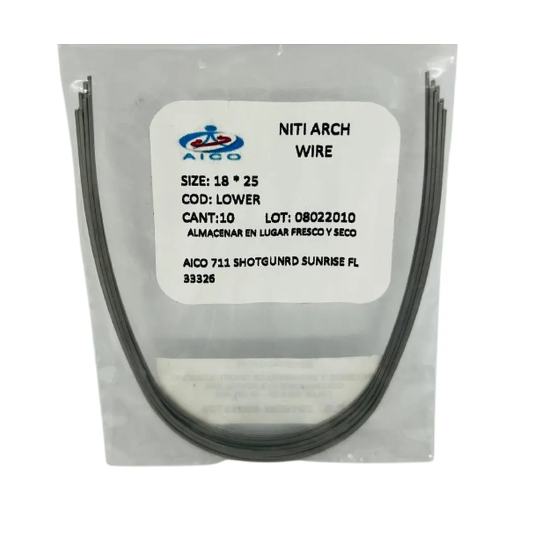 GC - ARCO NITI 18X25 INF - PQT X 10