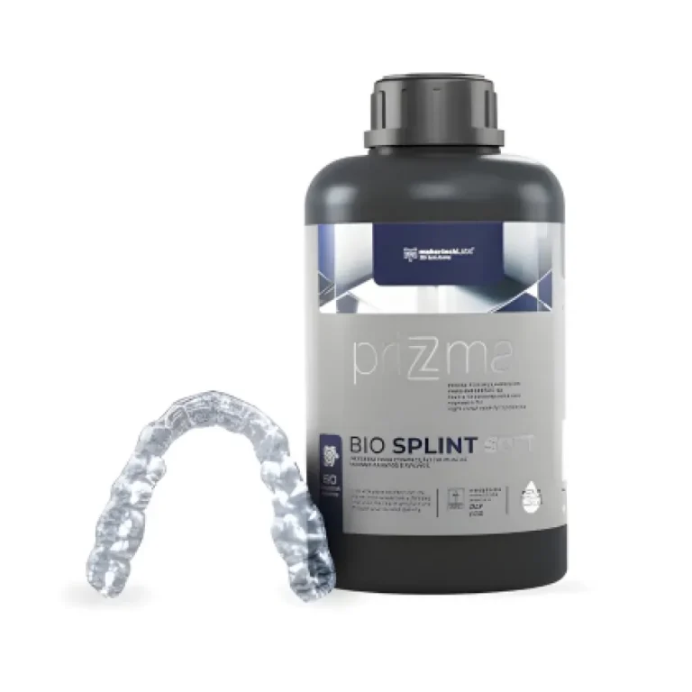 IMPRESION 3D – RESINA PRIZMA 3D BIO SPLINT SOFT TRANSPARENTE 1KG – UND