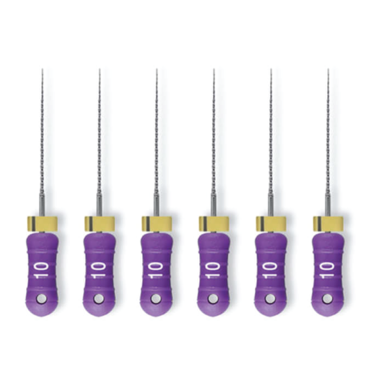 DENTALINE ENDO – C-FILES, LIMAS #10, 25MM – BLISTERX6