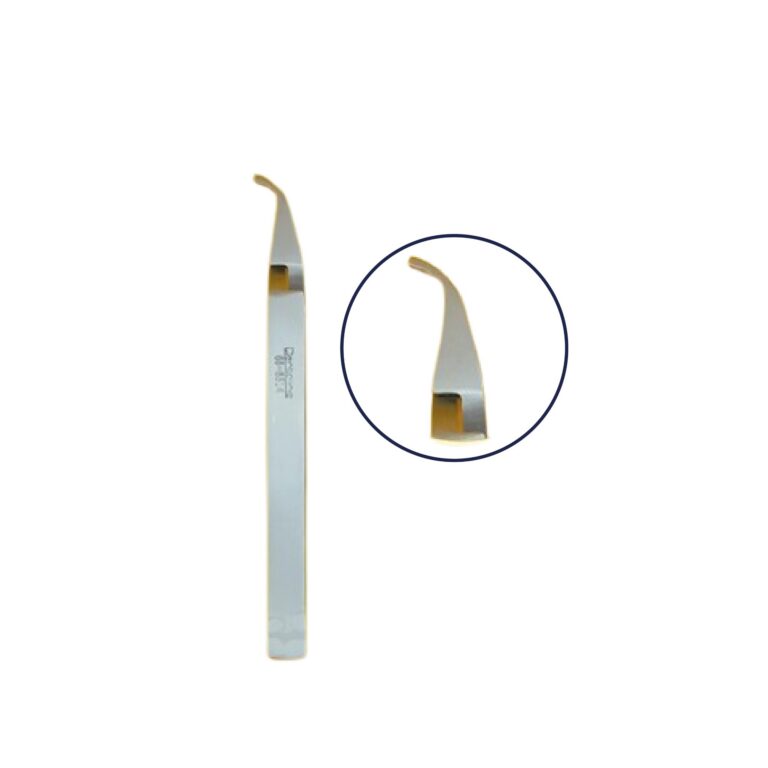 DENTALINE INSTRUMENTAL – PINZA PORTABRACKETS CURVA – UND